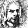 simple sketch/ Kurt Cobain