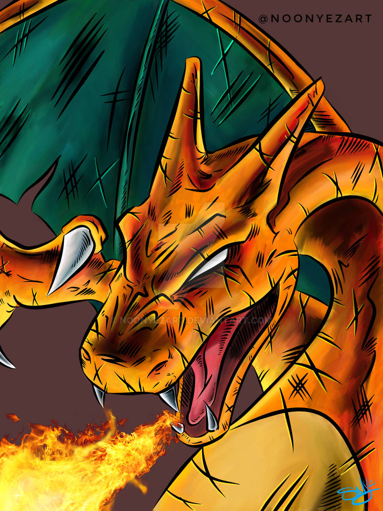 Charizard - Gen1 Pokemon - 2 of 3 by NoonYezArt on DeviantArt