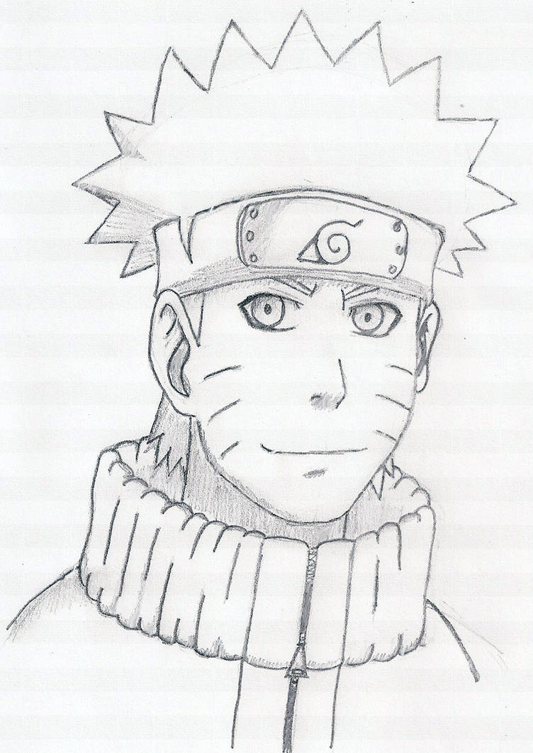 Naruto Pencil Drawing by ChibiNinjaKARA on DeviantArt