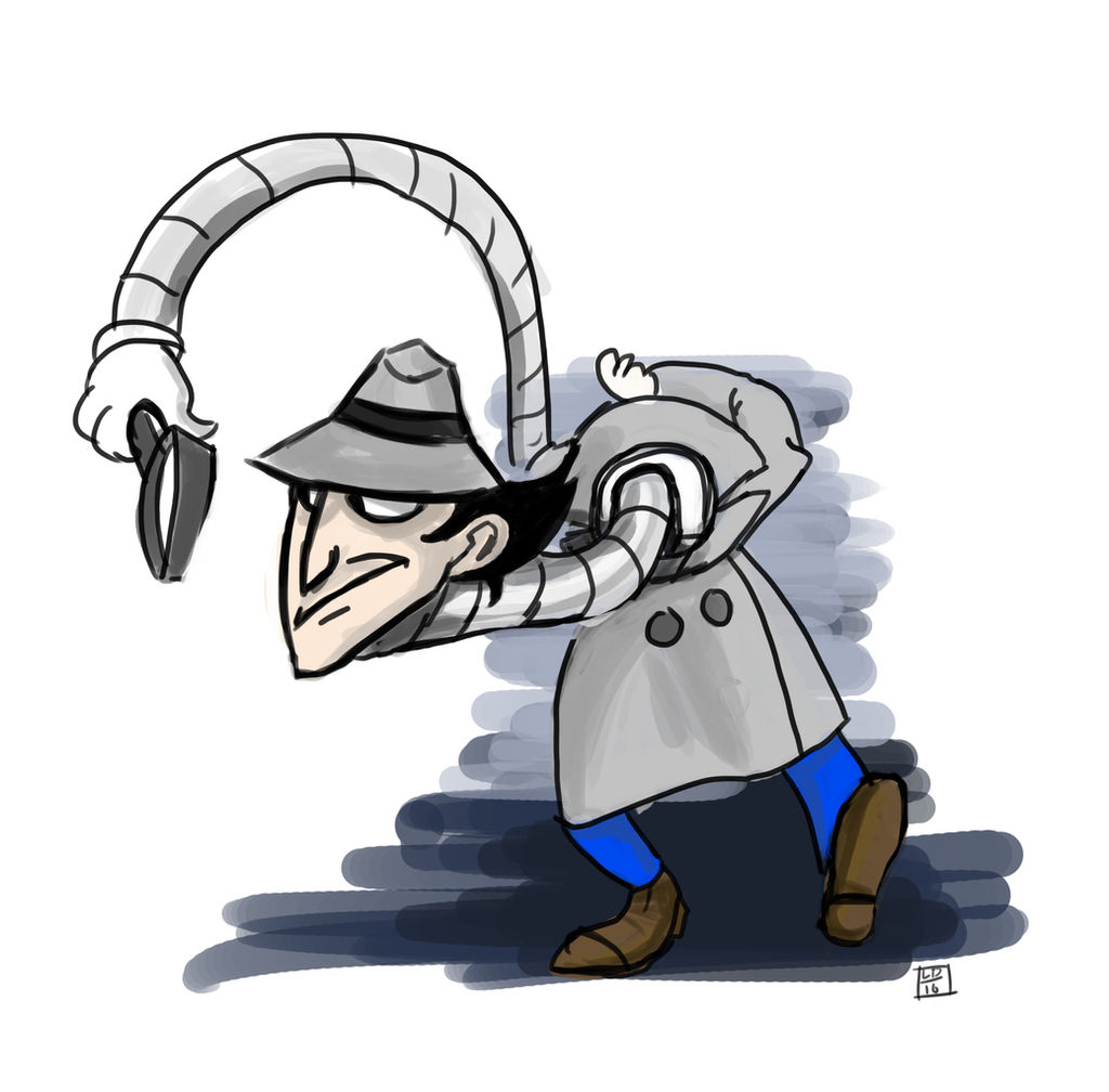 Sketch a day: Inspector Gadget