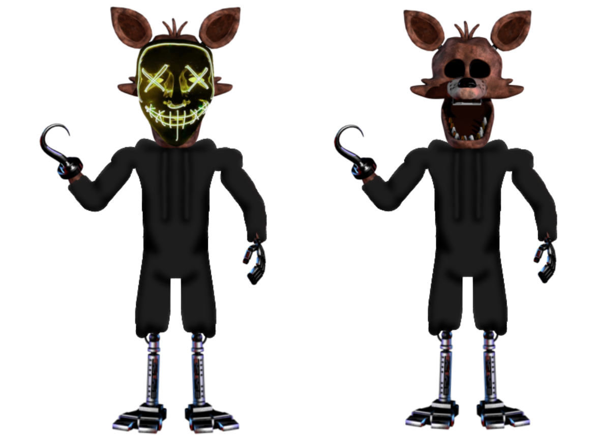 Fixed Withered Foxy by KacperPL2411 on DeviantArt