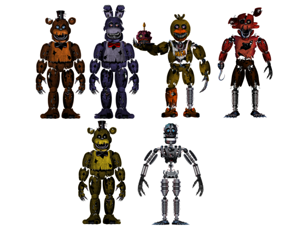 Random Anamitronics Nightmare Classic Animatronics by ThatRandomFNAFPerson on DeviantArt