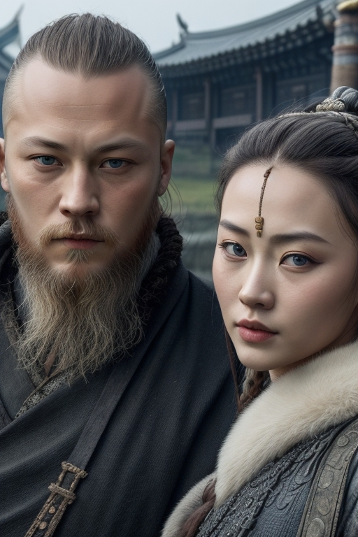 Yule X Ragnar Ragnar Lodbrok and Yidu by bauel on DeviantArt