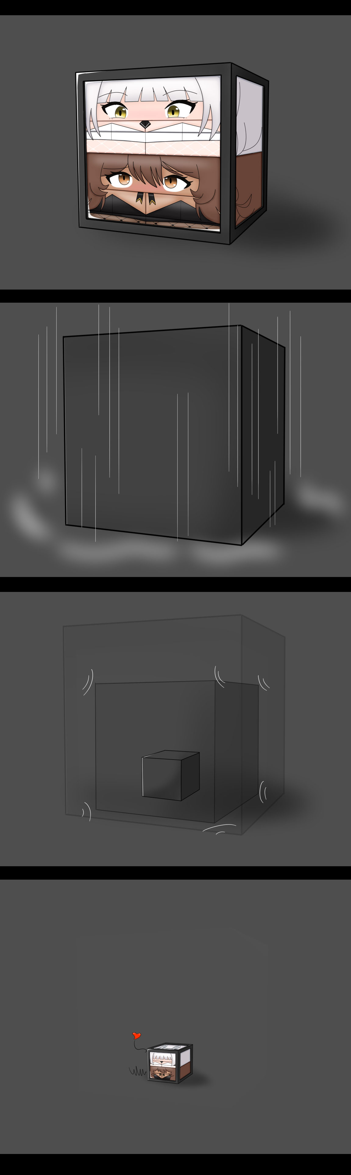 Blanc and Noir Compacted by Ultratwilight on DeviantArt