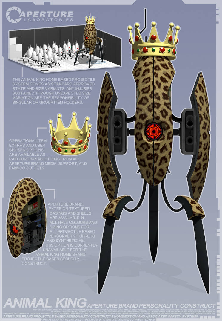 Animal King Poster by Audrey-2
