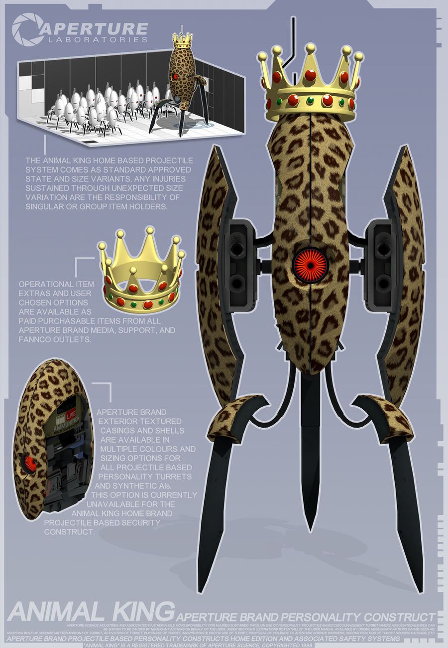Animal King Poster by Audrey-2