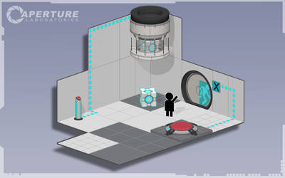 Portal 2 Test Chamber