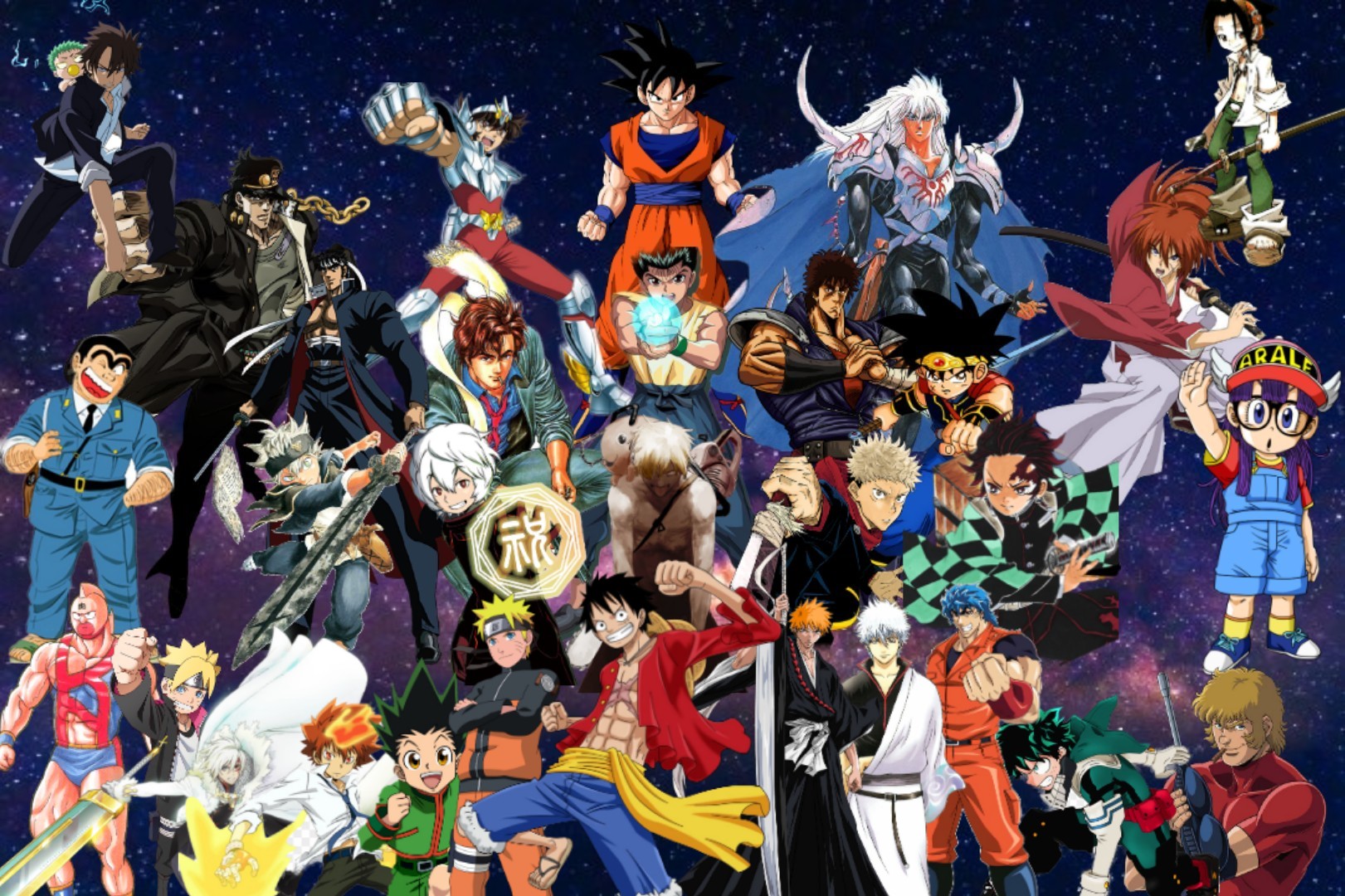 Ultimate Weekly Shonen Jump Crossover by Dazia-Sapphire on DeviantArt