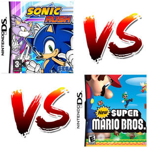 Sonic Rush vs New Super Mario Bros