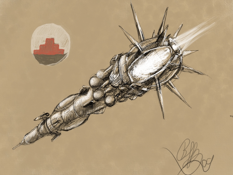 Csye_Starship Sketch