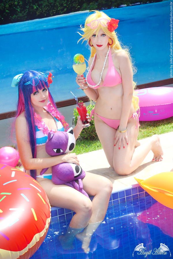 Panty and Stocking on Summer