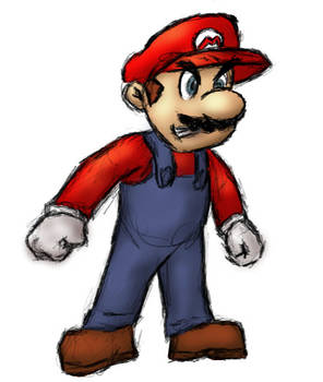 Mario mad