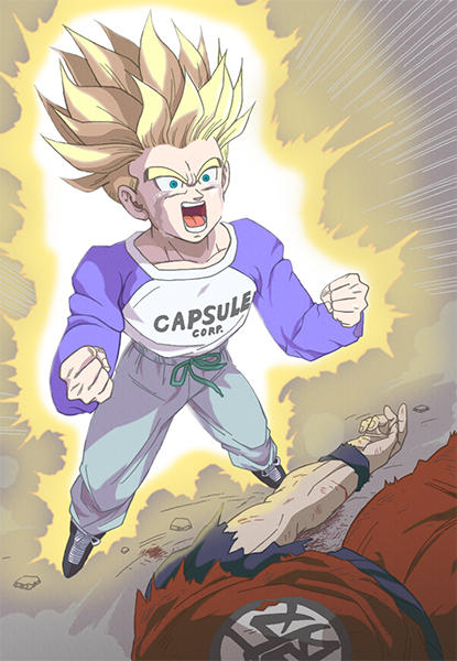 Trunks Becomes the Future's Last Hope by Pseudonym367 on DeviantArt