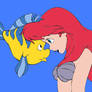 Ariel and Flounder