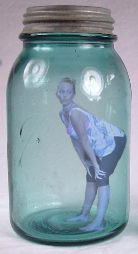 Kendra Wilkinson in a Jar