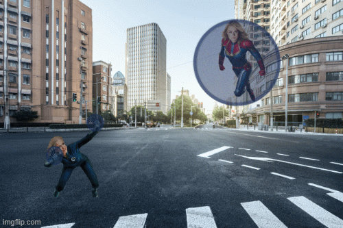 Captain Marvel Invisible Invisible Woman vs Captain Marvel by blunose2772 on DeviantArt