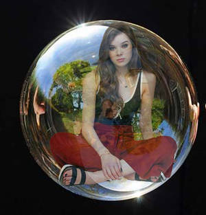 Hailee Steinfeld In A Bubble