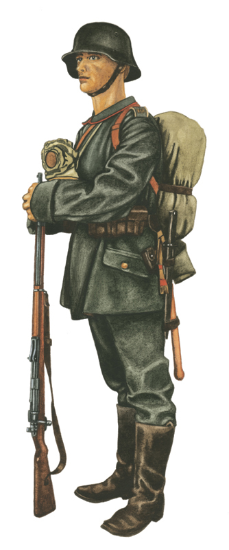 German soldier 1916 Verdun