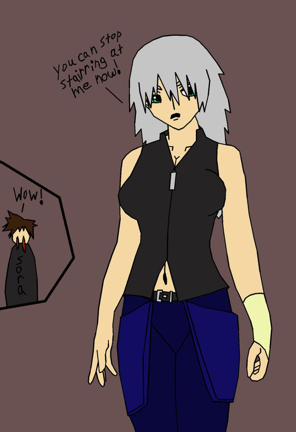 Female Riku by fuzzylittlekitty on DeviantArt