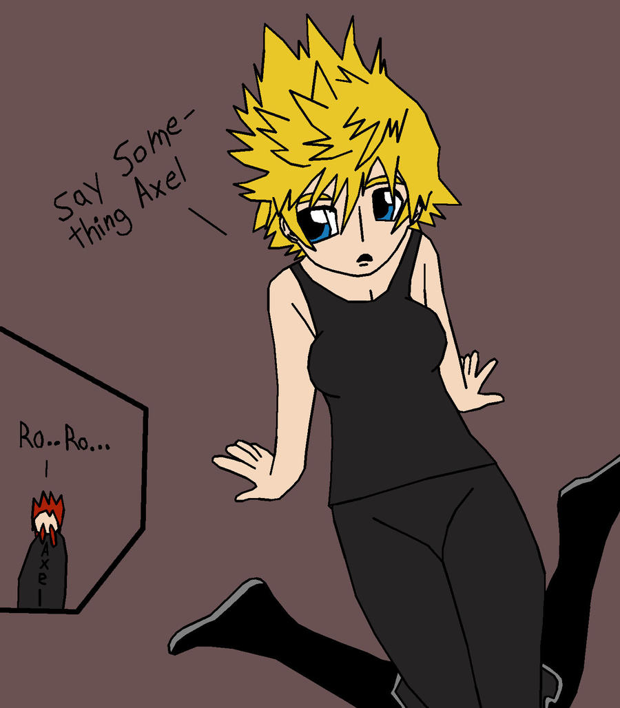 Female Roxas by fuzzylittlekitty on DeviantArt