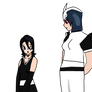 Request - Shihoin Rukia and Tall Apacci