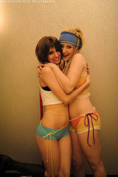 Yunie and Rikku Undie Time