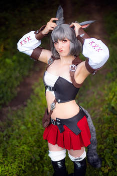 Grumpy Cat - Miqo'te from FFXIV