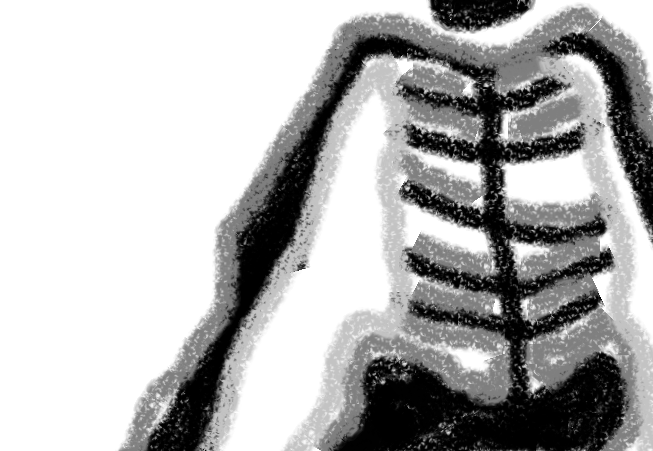 skeleton rotting by maxichu on DeviantArt