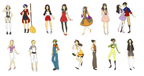 Disney Inspi Fashion set1