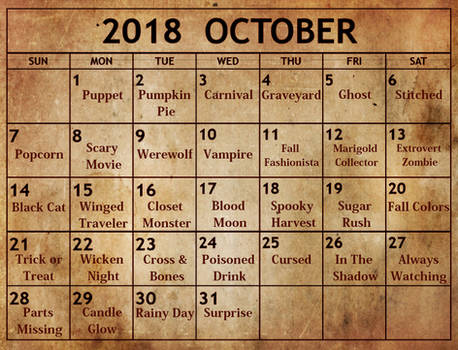 October Adopts 2018 - Closed by 102vvv