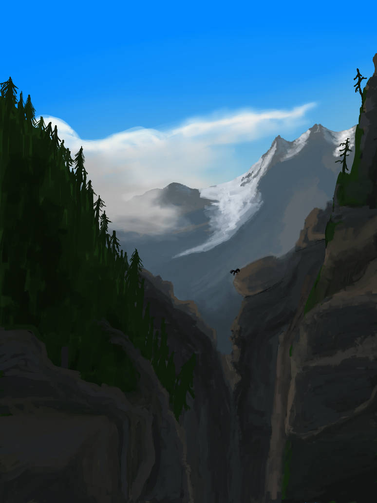 Alps by SomePainter123 on DeviantArt