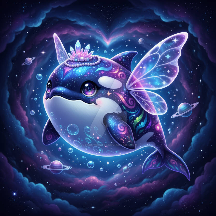 Fantasy Orca Creature Adopt by StarlyssSkye on DeviantArt