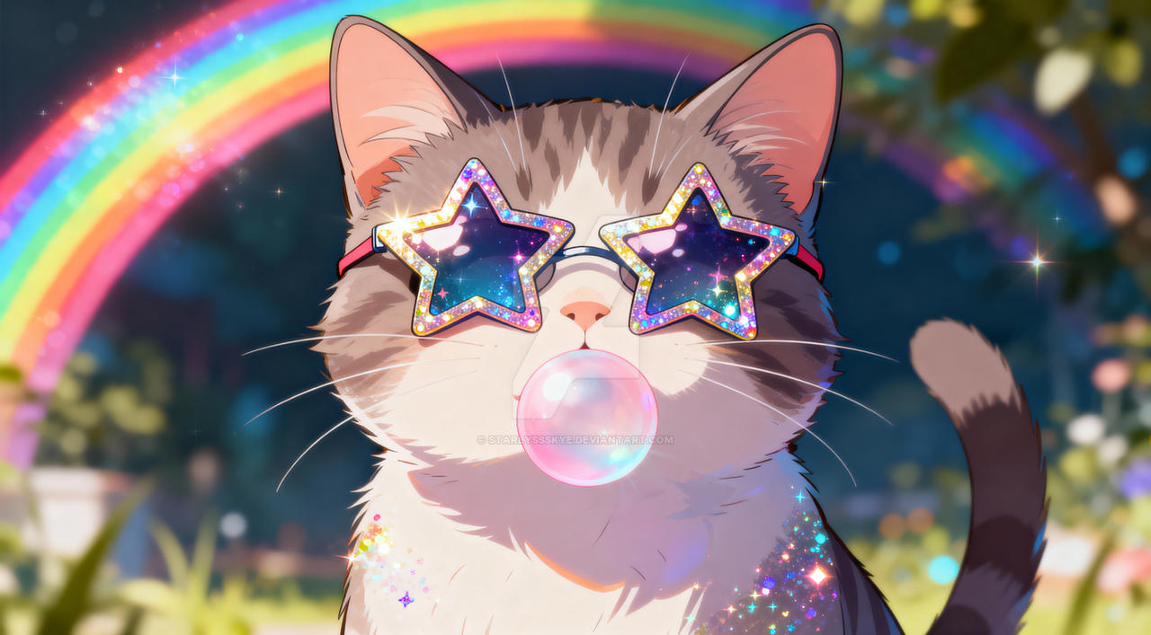Star Cat Color Star Cat Bubble Pop by StarlyssSkye on DeviantArt