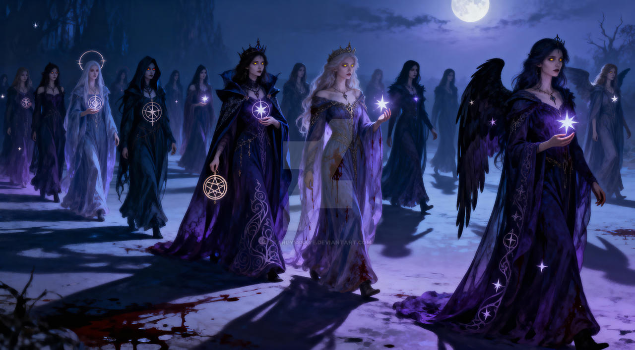 Gathering of the Coven by StarlyssSkye on DeviantArt