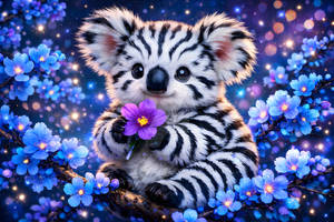 Striped Koala Cutie