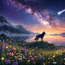 Shooting Star Wolf