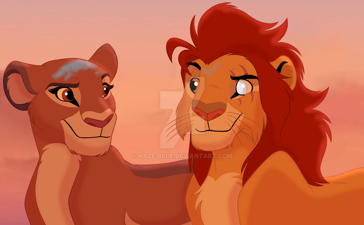Kion Rani Base Kion and Rani Redraw #1000000000000 by Kaze-Blue on DeviantArt