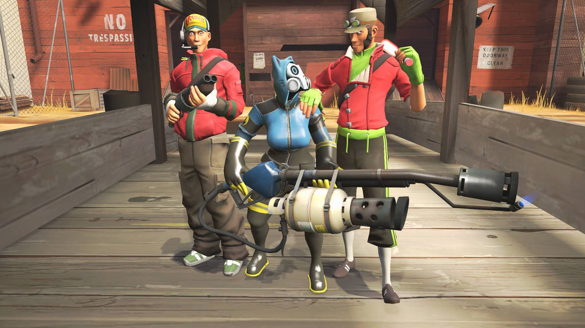 Pyro Vs. Scout Scouts and Pyro by KyukeKuro on DeviantArt