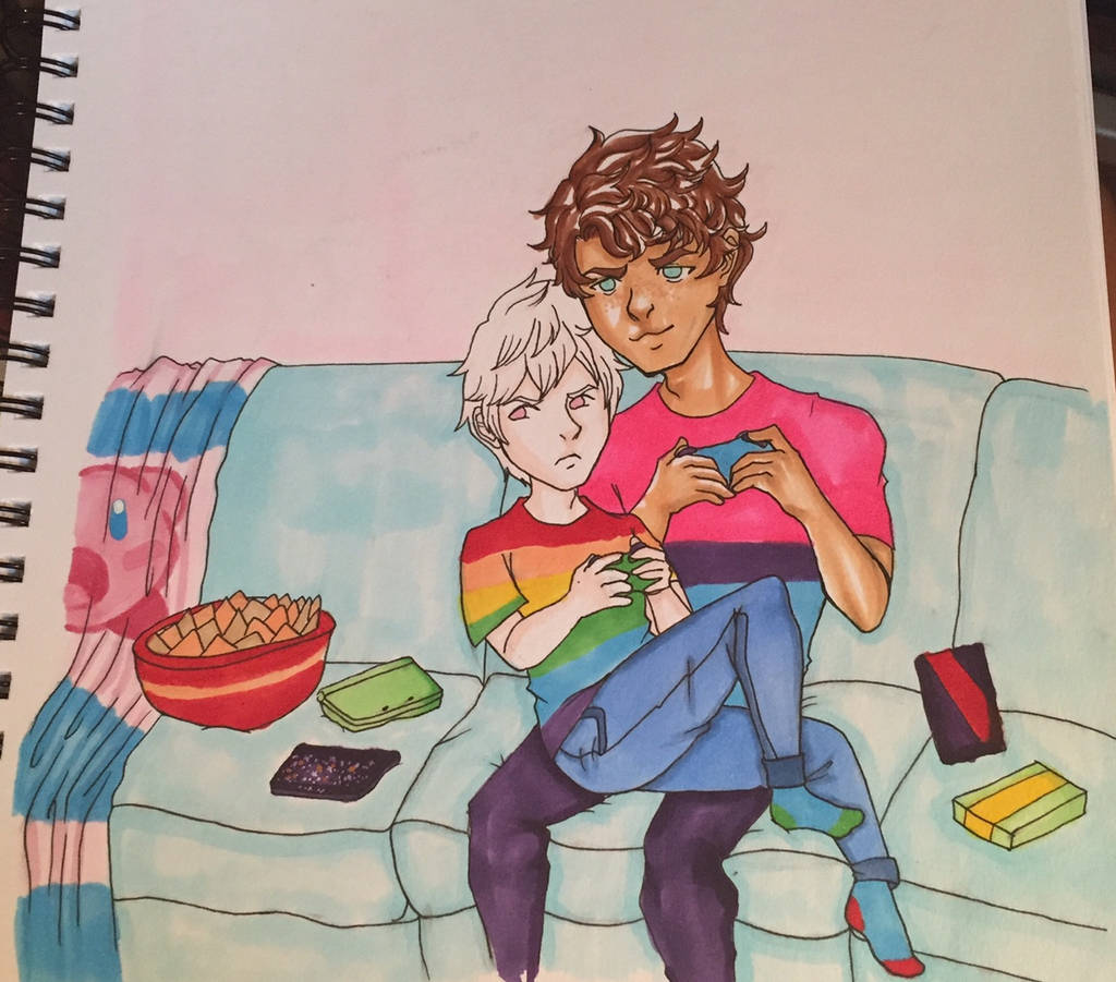 Jayy and Liam by Paranoid-spectrum