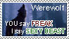 Werewolf Stamp