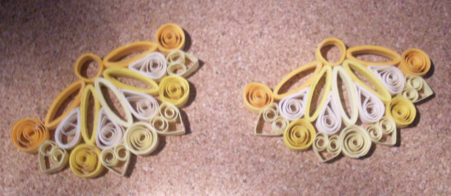 quilled fans