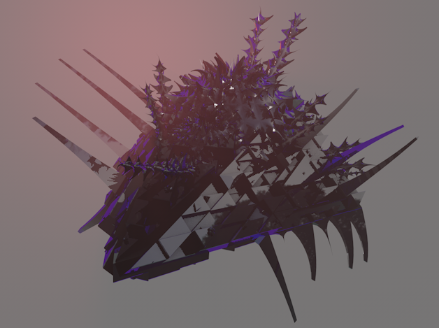 Sovereingn Swarm Destroyer - 3D