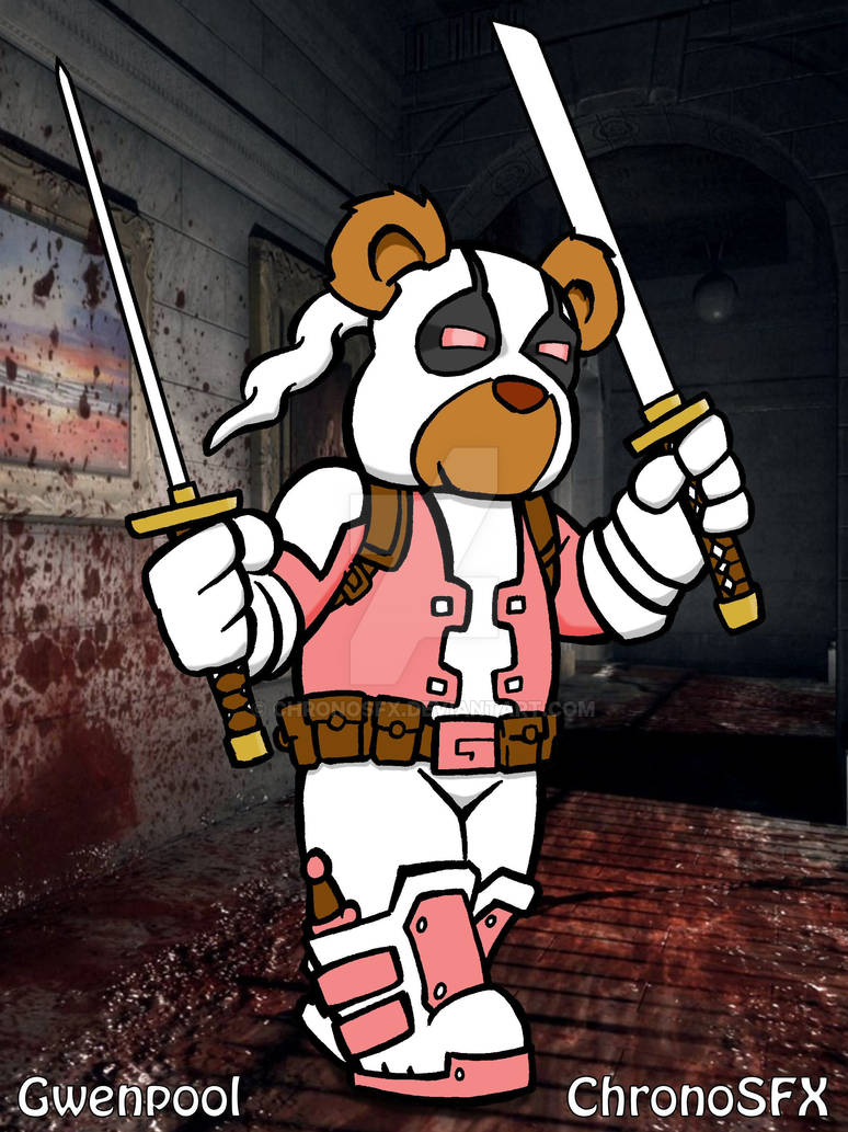 Gwenpool Teddy Bear By Chronosfx On Deviantart