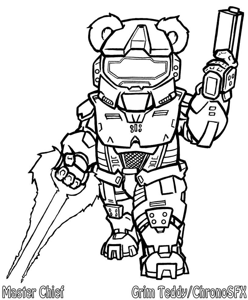 Master Chief By ChronoSFX On DeviantArt