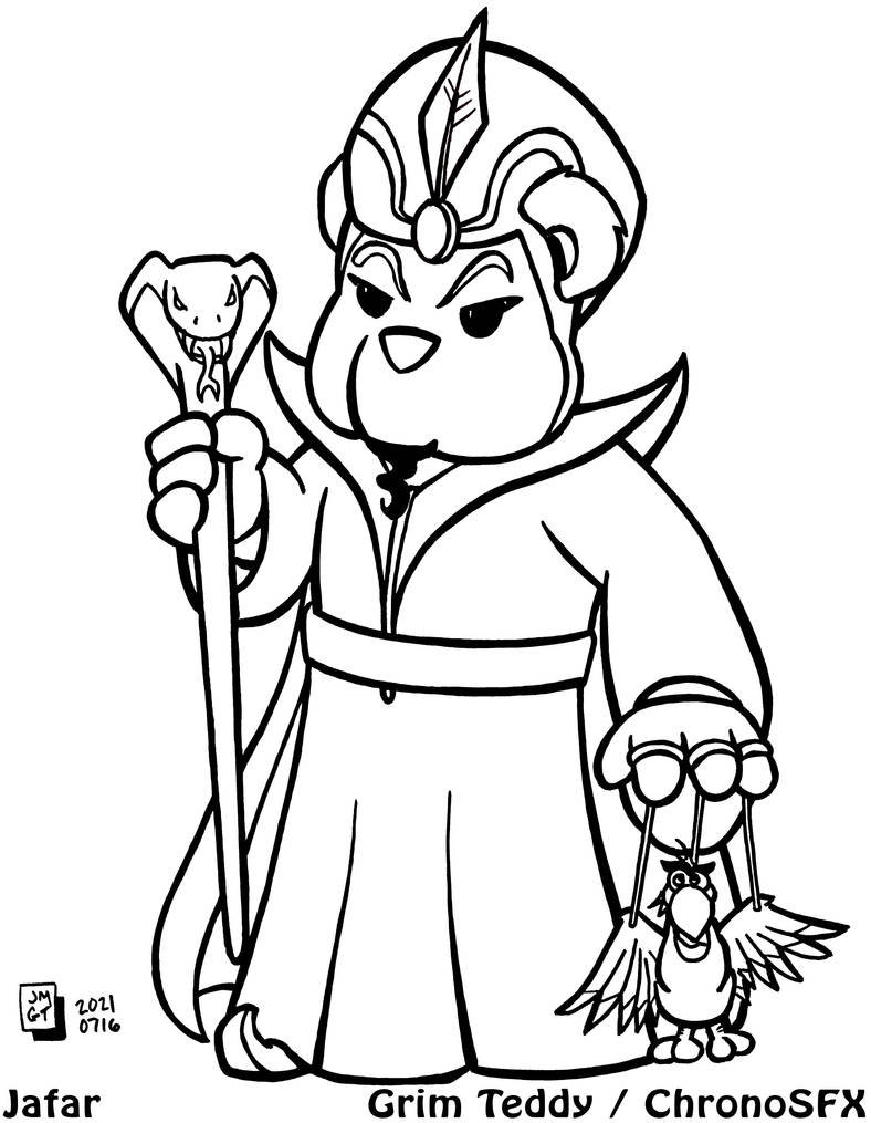 Jafar Lines by ChronoSFX on DeviantArt