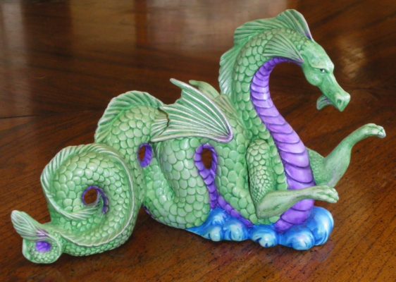 ceramic sea dragon