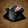 Black Suit Business Card