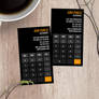 Accountant Calculator Business Cards