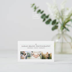 Simple and Elegant Photographer Business Cards