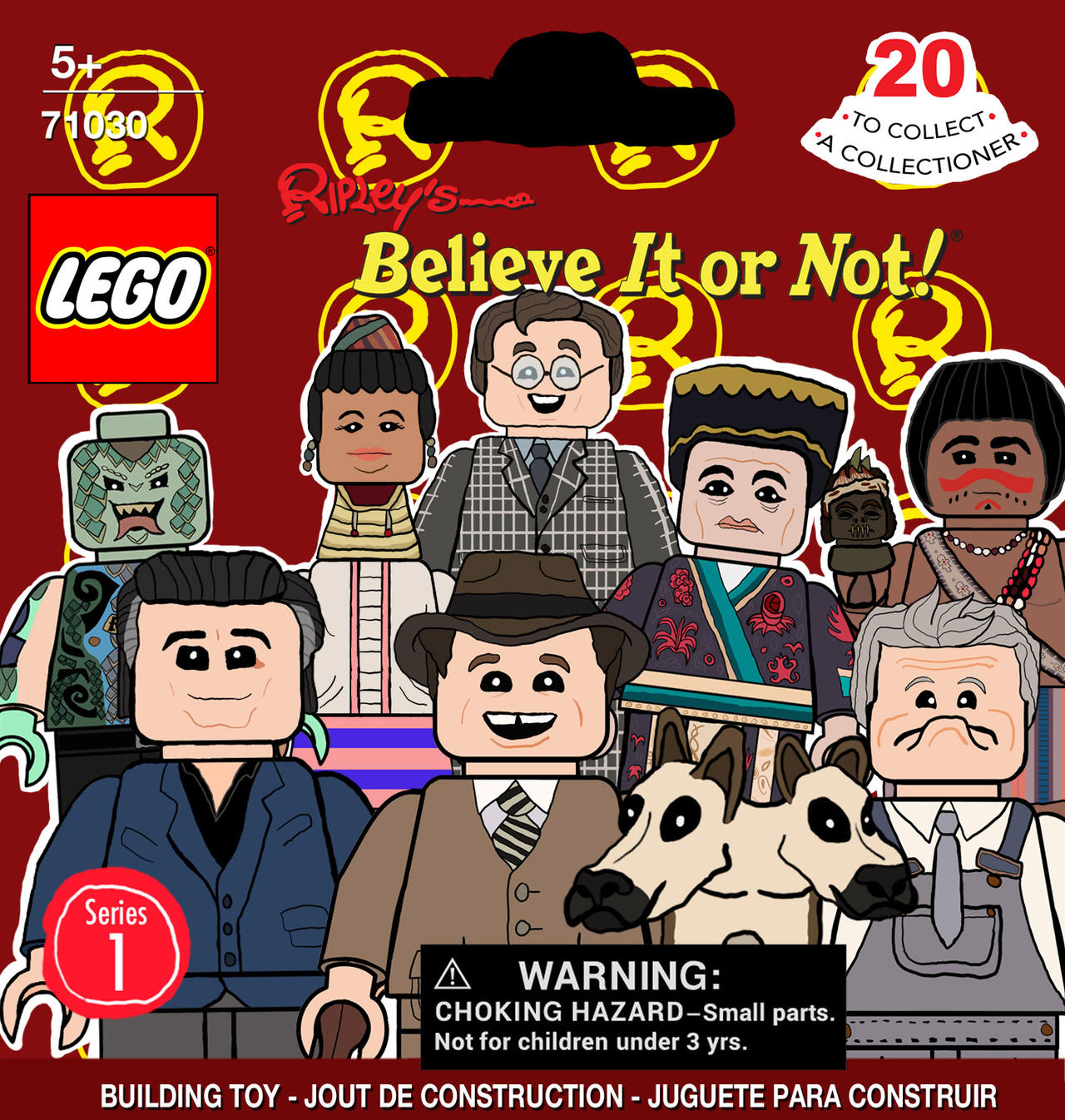 Lego Ripley LEGO Ripley's Believe It or Not! Series 1 blindbag by Splinktron on ...